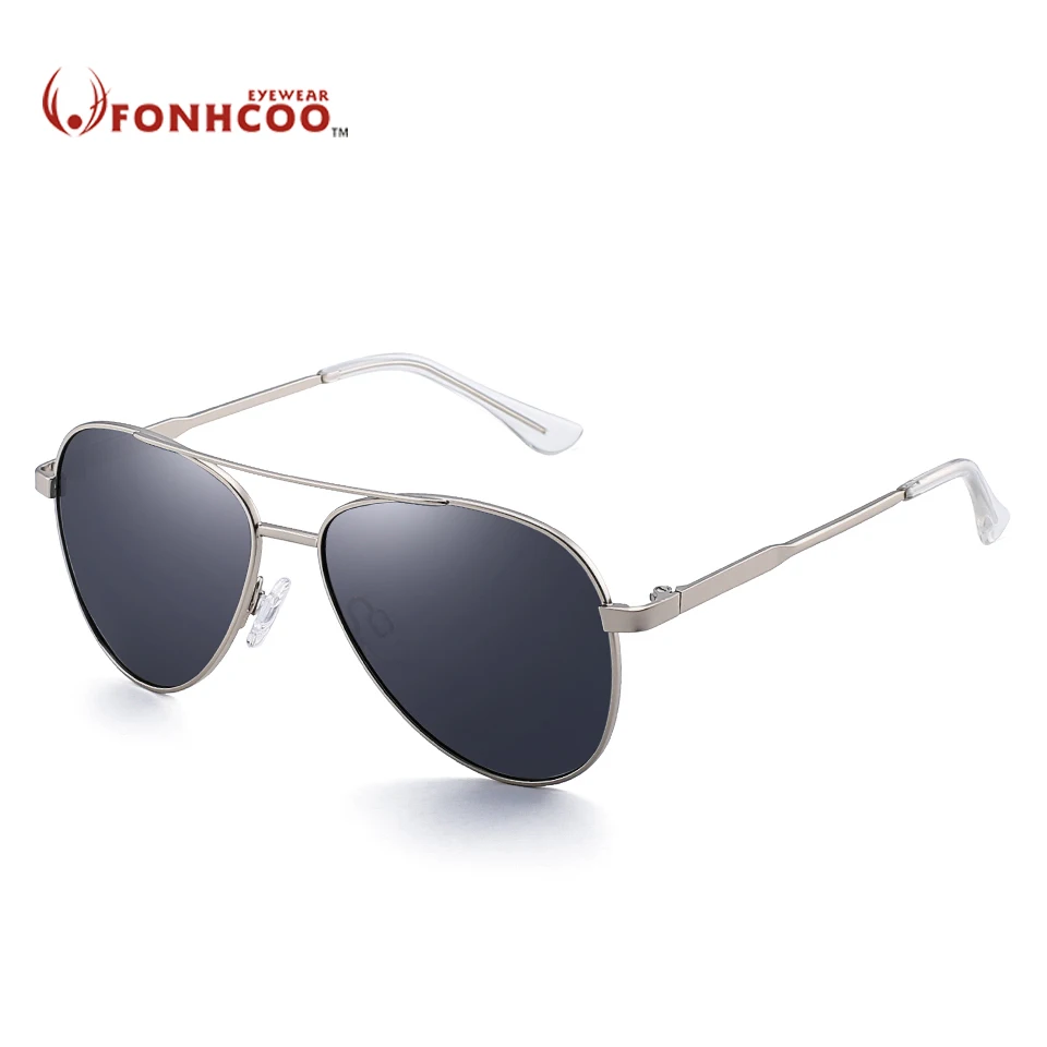 

FONHCOO sunglasses women metal vintage retro aviation stylish sunglasses men UV400 Polarized driver glasses oculos de sol