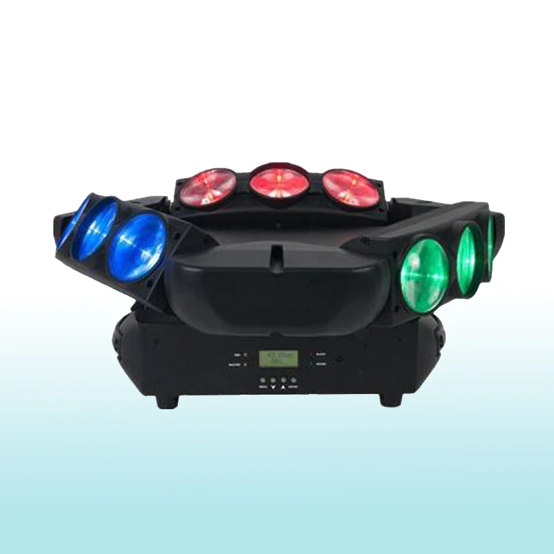 

LED Spider Light 9x12W RGBW 4IN1 LED Beam Moving Head Light DMX DJ Nightclub Theatre Performance Stage Lighting