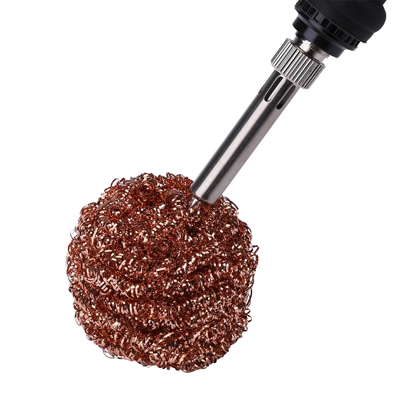 

Soldering Iron Tip Cleaner Tin Cleaning Tools Steel Wire Welding Cleaning Ball Soldering Accessories