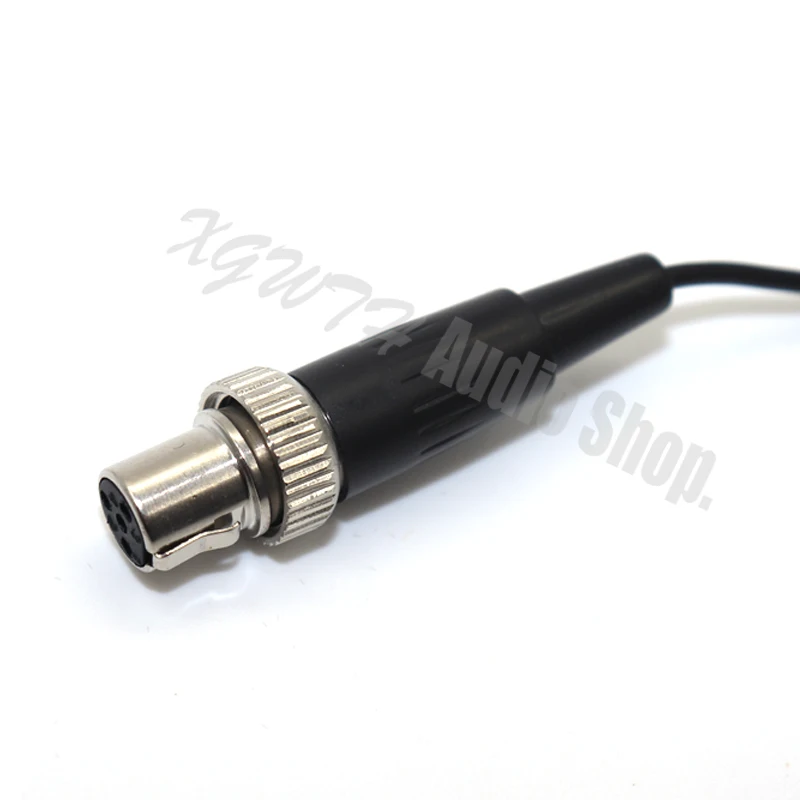 Micrófono de solapa con Clip de corbata, condensador hipercardioide, transmisor TA4F Lock Mini XLR de 4 pines, para Mipro Wireless Body-Pack