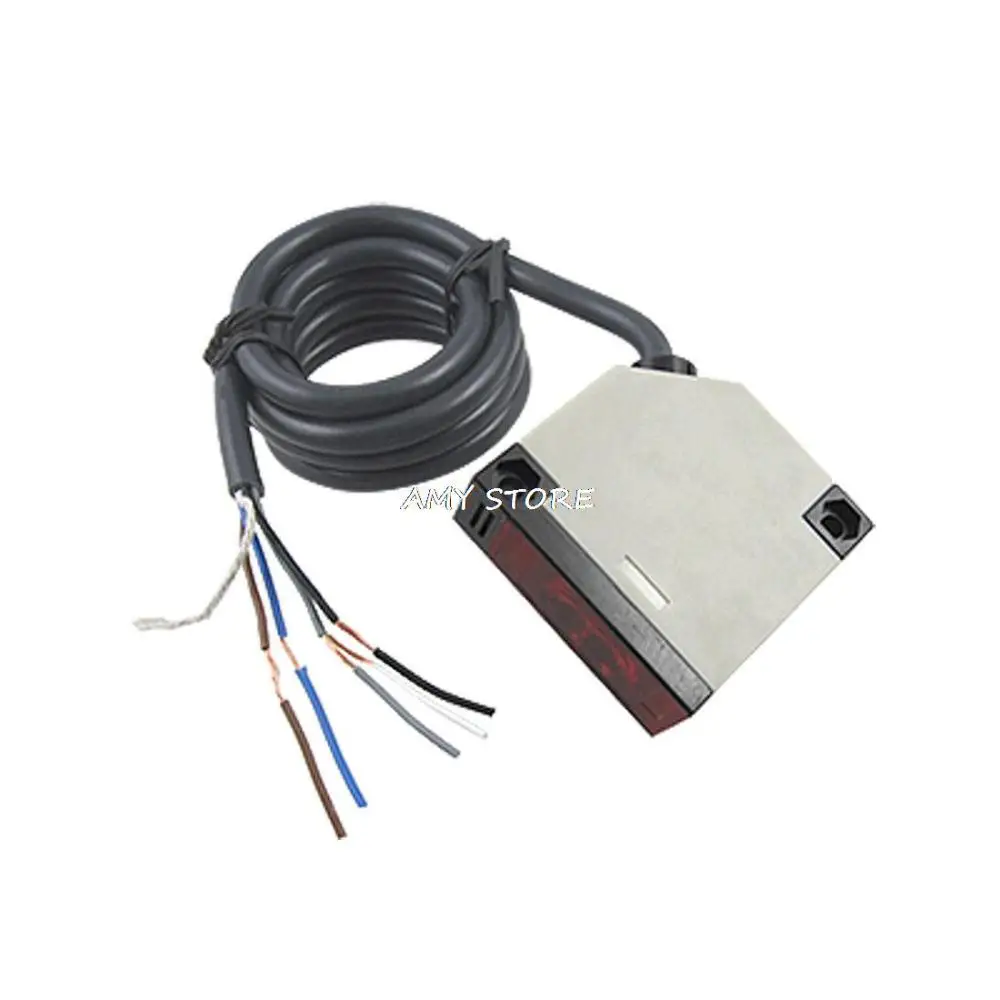 E3JK-R4M1 Relay Output Photoelectric Switch Sensor Photoswitch AC 5-wire NO Work AC 90-250V