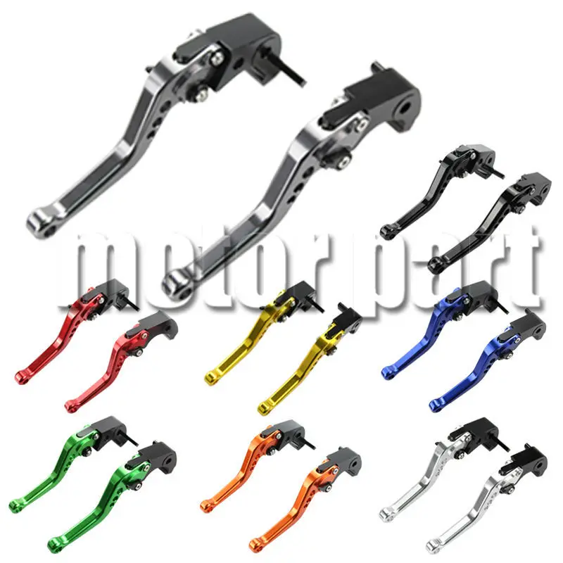 CNC Adjustable Motorcycle Short Brake Clutch Levers For 2007-2014 Aprilia Dorsoduro Shiver 750 SMV750 SL750 08 09 Free Shipping