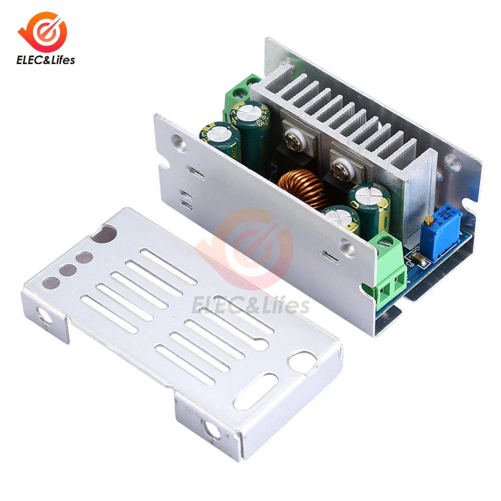 DC-DC 200W 15A Step Down Power Supply Module 8-60V Adjustable Voltage Stabilized Synchronous Rectification Buck Converter Module