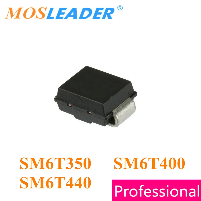 Mosleader 750PCS SMB SM6T350 SM6T400 SM6T440 DO214AA SM6T350A SM6T400A SM6T440A SM6T350CA SM6T400CA SM6T440CA Chinese TVS