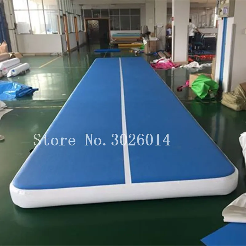 4m/5m/6m Gymnastics Tumbling Mats Air Tumbling Track Gymnastics Mats Air Floor Mat for Home Gymnastics Training