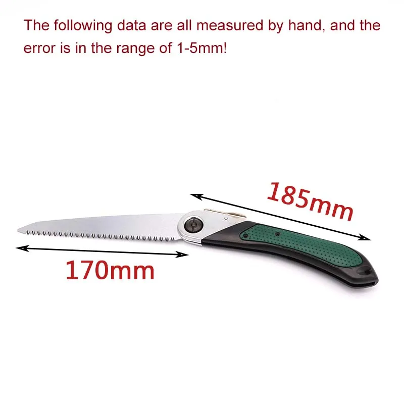 1pcs Portable Folding Saw 170mm Universal Hand Saw For Garden Pruning Trees Camping DIY Woodworking Hand Tools