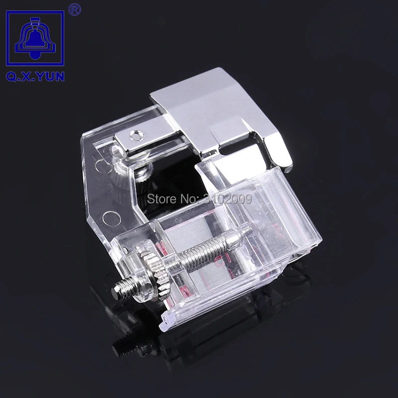 QXYUN Ajustable Binding Snap-on Bias Binder Presser Foot For Domestic Sewing Machine