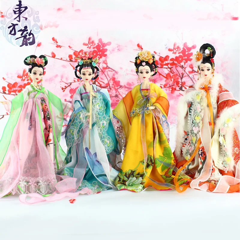 Ancient Chinese Dolls Four Seasons of Spring Summer Autumn and Winter Gift of Chinese Wind Limited Collection Handicraft Toys