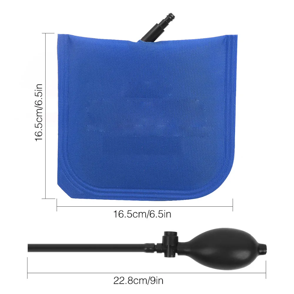 tools Air Wedge with A Red Wedge Pump Alignment Wedge Inflatable Shim Pry Bar for Home Door Window Installation Auto Repair