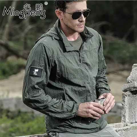 Archon – veste tactique militaire, vêtements d'extérieur pour hommes, protection solaire, légère, respirante, coupe-vent, à séchage rapide