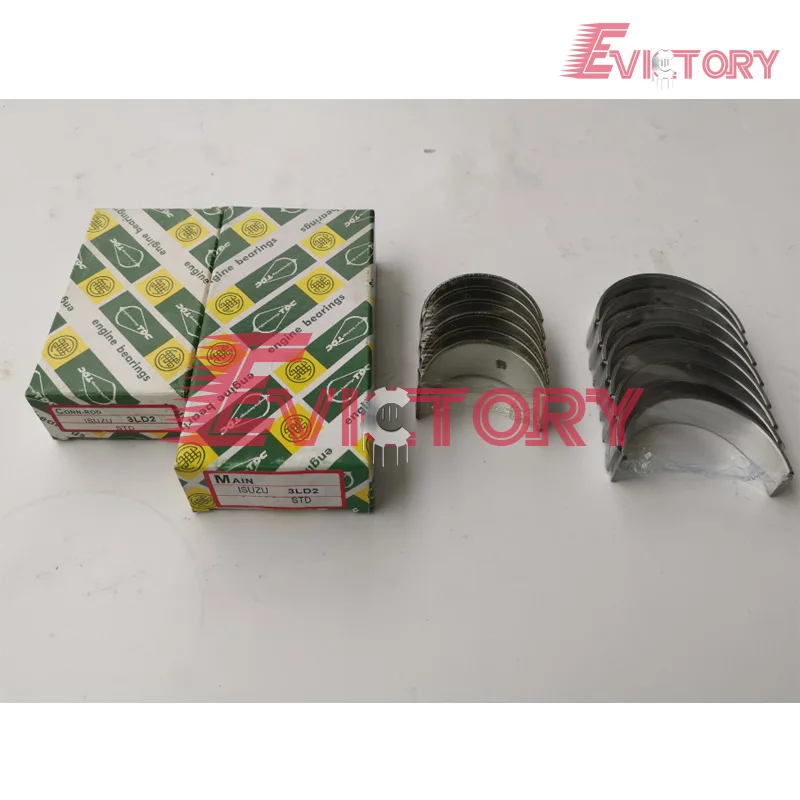 3LD2 main crankshaft bearing+3LD2 connecting rod con rod bearing  For Hiatch ZAXIS35U excavator