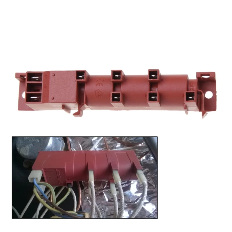 220-240V AC 펄스 점화기 쿠커, 6 개의 터미널 연결 점화 장치 포함
