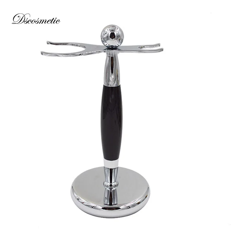 

Dscosmetic shaving brush stand holder razor drip stand metal holder for luxury gift wet shaving kit