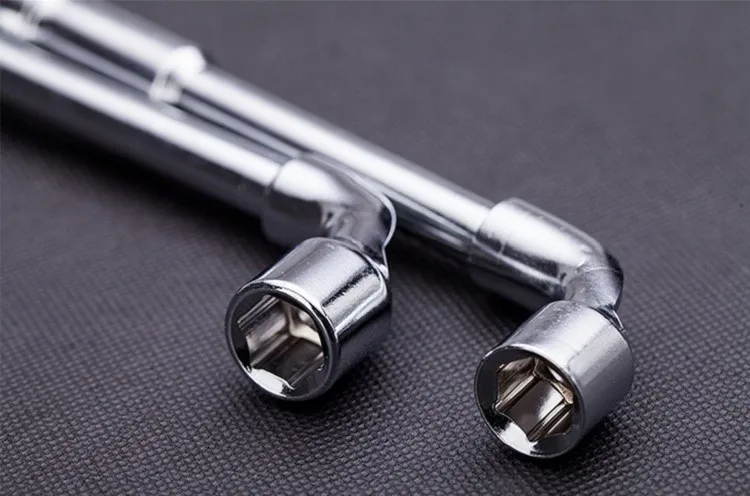 긴 볼트용 9MM 중공 소켓 렌치 육각 키 렌치 1 개, 신품