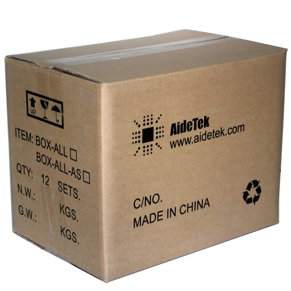 AideTek plastic storage safe Enclosure for surface mount components 1206 0805 0603 0402 BOX chips diodes transistor 8BOXALL48AS