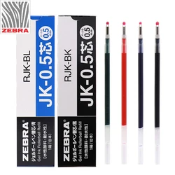 6pcs Zebra JK-0.5 Refills for SJ3, J3J2, J4J1 Gel Pen 0.5 Mm-4 Colors (Black, Red, Blue, Green) To Choose