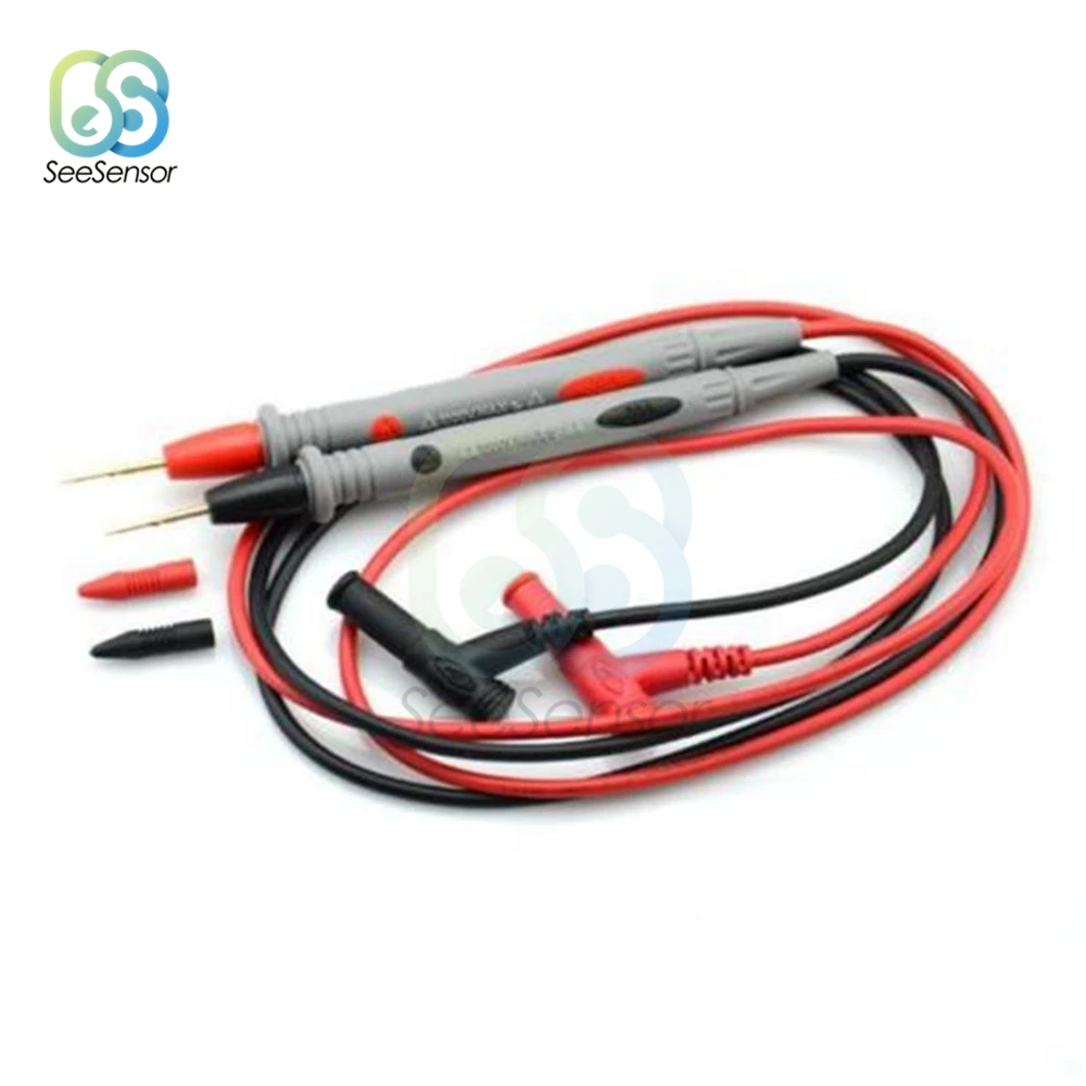 Universal Probe Test Leads Pin for Digital Multimeter Needle Tip Meter Multi Meter Tester Lead Probe Wire Pen Cable 10A 20A