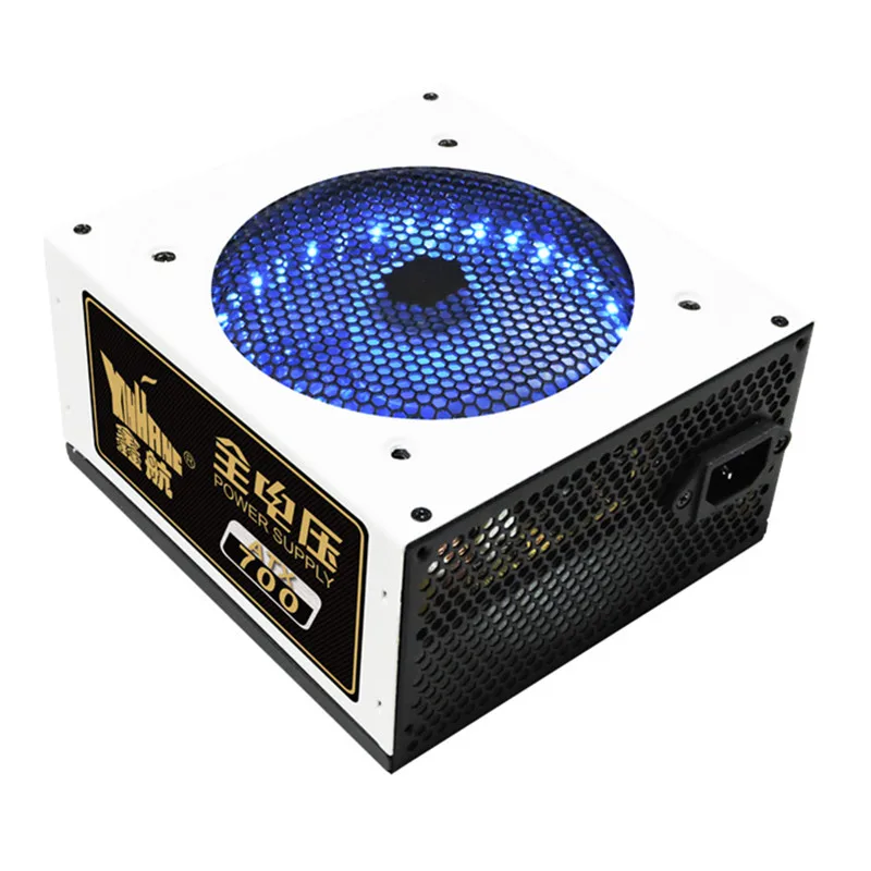 700 watt Computer Netzteil 700 watt NETZTEIL 12 v Desktop Netzteil 700 watt ATX Netzteil Für PC gaming Power mit Bunte LED Licht