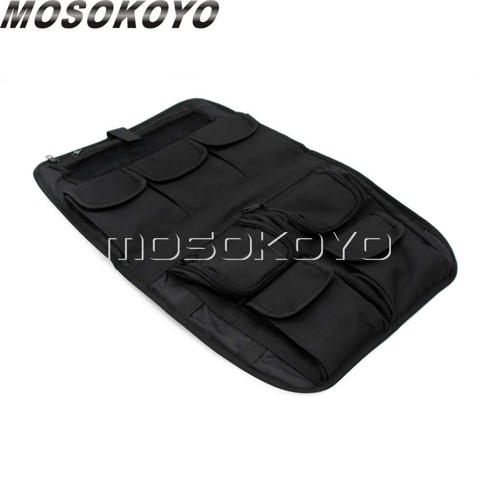 

Saddleman Lid Organizer Storage Pocket Tour Pack Pak Saddle Bag for Harley Road King FLHR FLTR FLHX 2008-2013