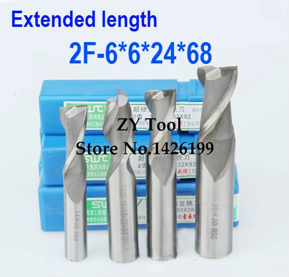 10 unids/set 6,0mm 2 flauta de HSS y se aluminio Molino de extremo de corte CNC poco maquinaria de fresado herramientas de corte ¡! herramienta de torno