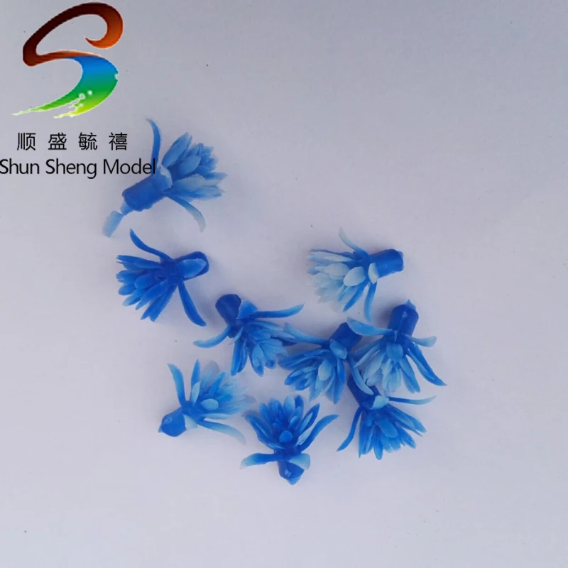 HC20 Small Flower  Blue And White Color Model Flower For Model Design  Model Kits 0.25kg