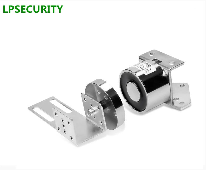 12VDC 24VDC 600N holding force electric suction solenoid lock holder for automatic sliding door opener