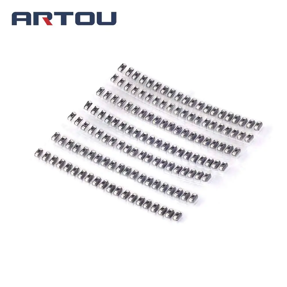 140pcs 7 value each 20pcs SMD diode package M1 M2 M4 M7 SS12 SS14 SS34