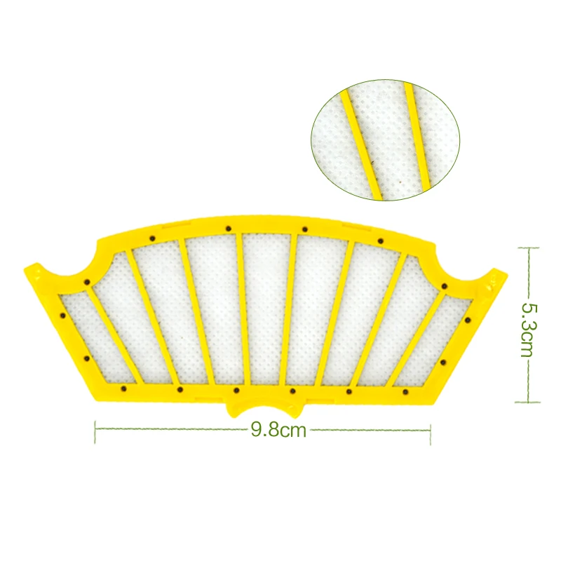 For iRobot Roomba 500 Series 510 530 540 550 560 580 570 Replacement Filter Brush Round Cleaning Tool Accessories Kit