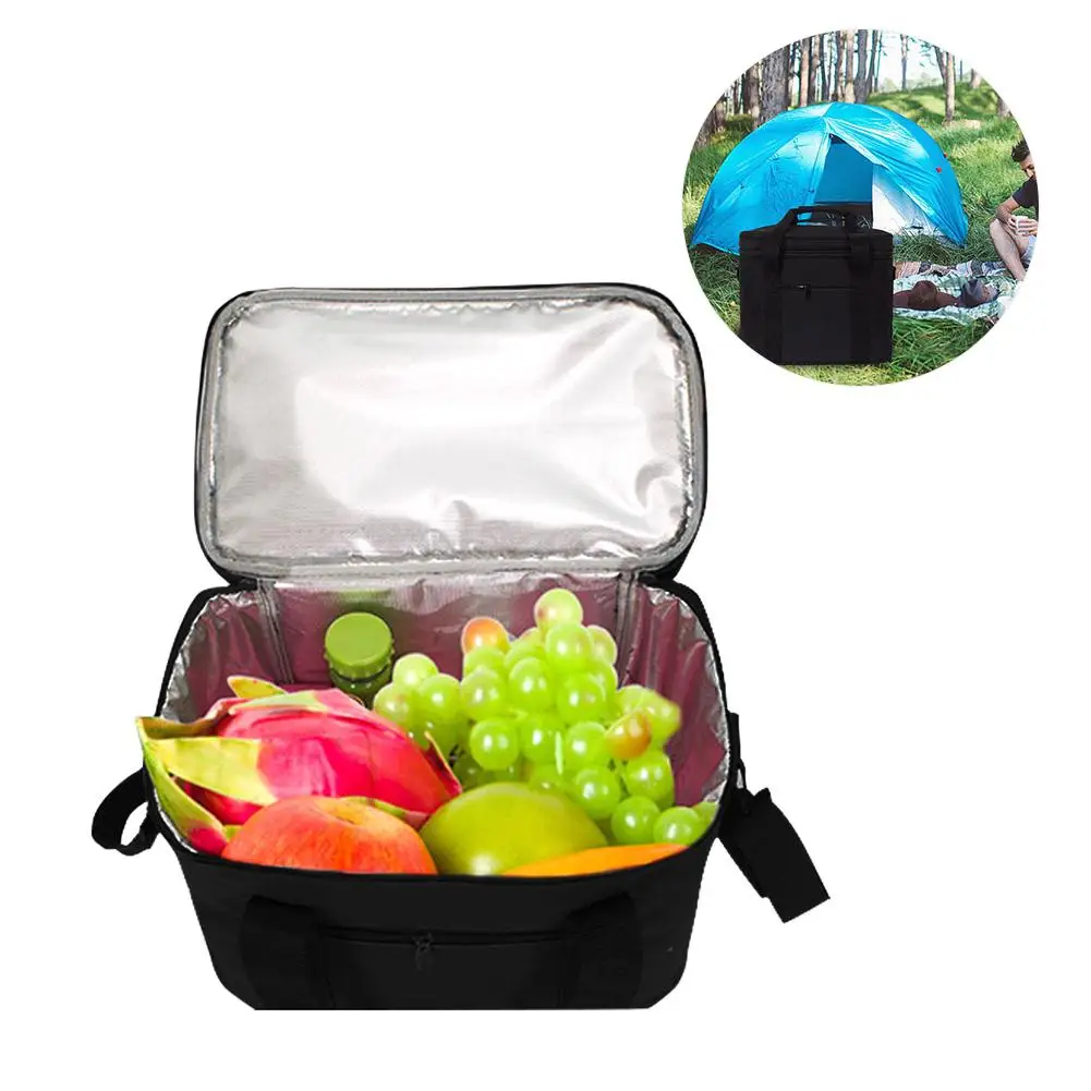 Cooler Bag Waterproof Cloth Shoulder Cooler Bags For Food Drink Steak Insulation Thermal Bag Ice Pack ThermaBag refrigerator