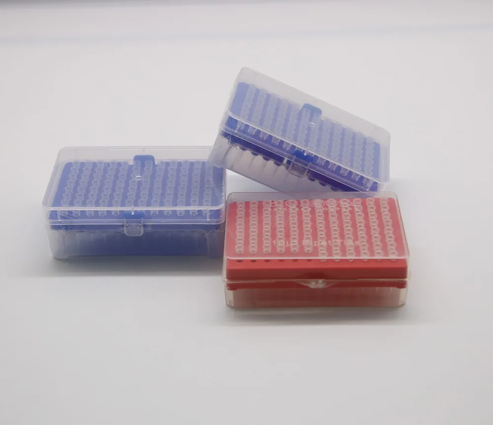 96 Pcs Pipet Pipette Tip With plastic Pipette Box