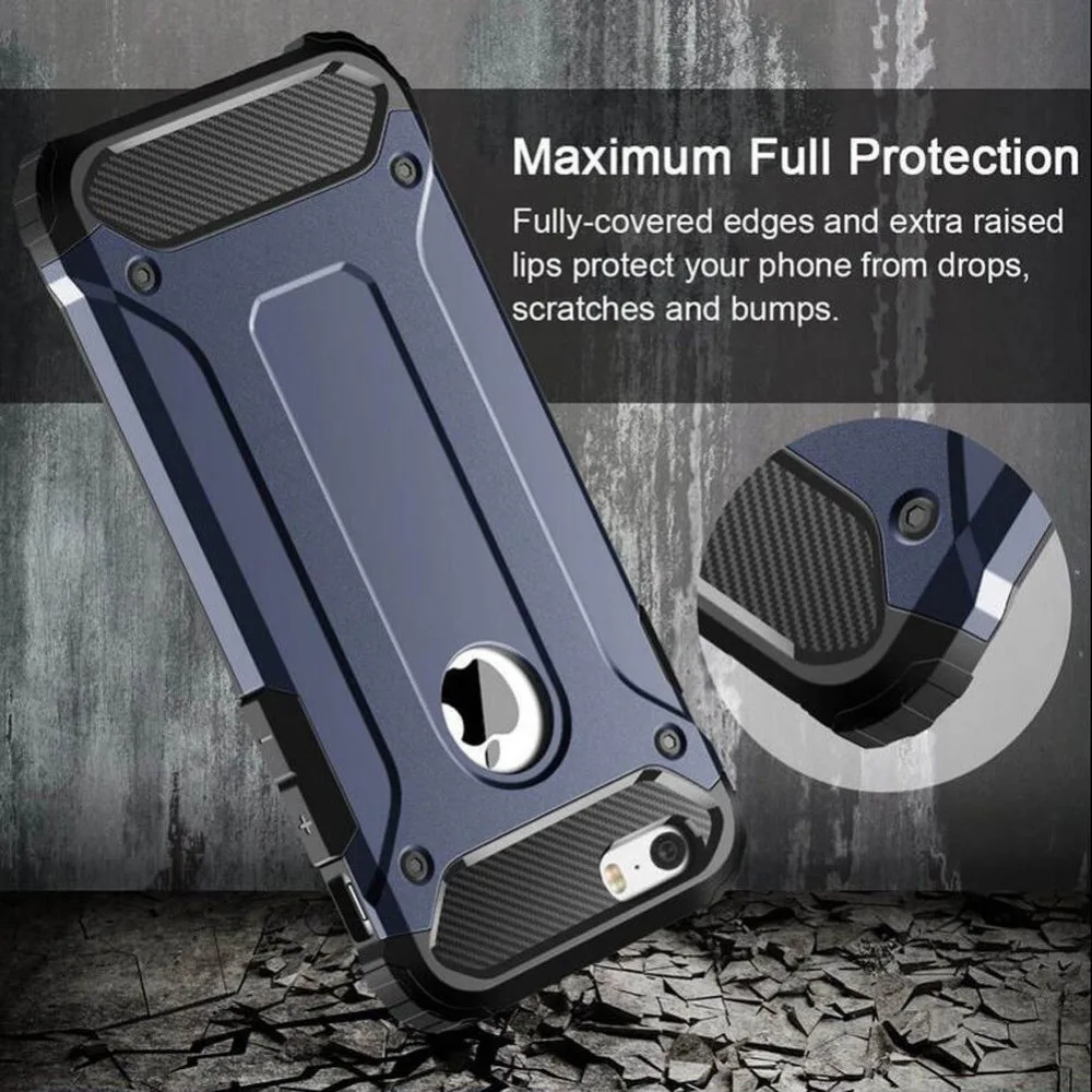 For iphone 14 13 12 11 X XS MAX XR 6S case Shockproof Hybrid TPU Armor Silicone Rubber Cover For iphone 6 6s Plus 7 8 plus Coque