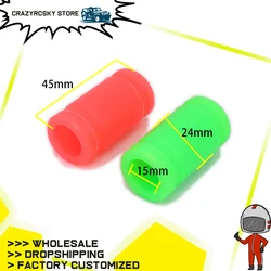 Silicone Comune di Scarico In Gomma Adattatore Tubo di Scarico Accoppiatore In Gomma per 1/8 Nitro RC Modello di Auto HSP HPI Losi Assiale Kyosho redCat