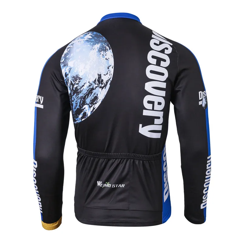 Weimostar Cycling Jersey Long Sleeve Winter Thermal Fleece Bicycle Cycling Clothing Road mtb Bike Jersey Ropa Ciclismo Invierno