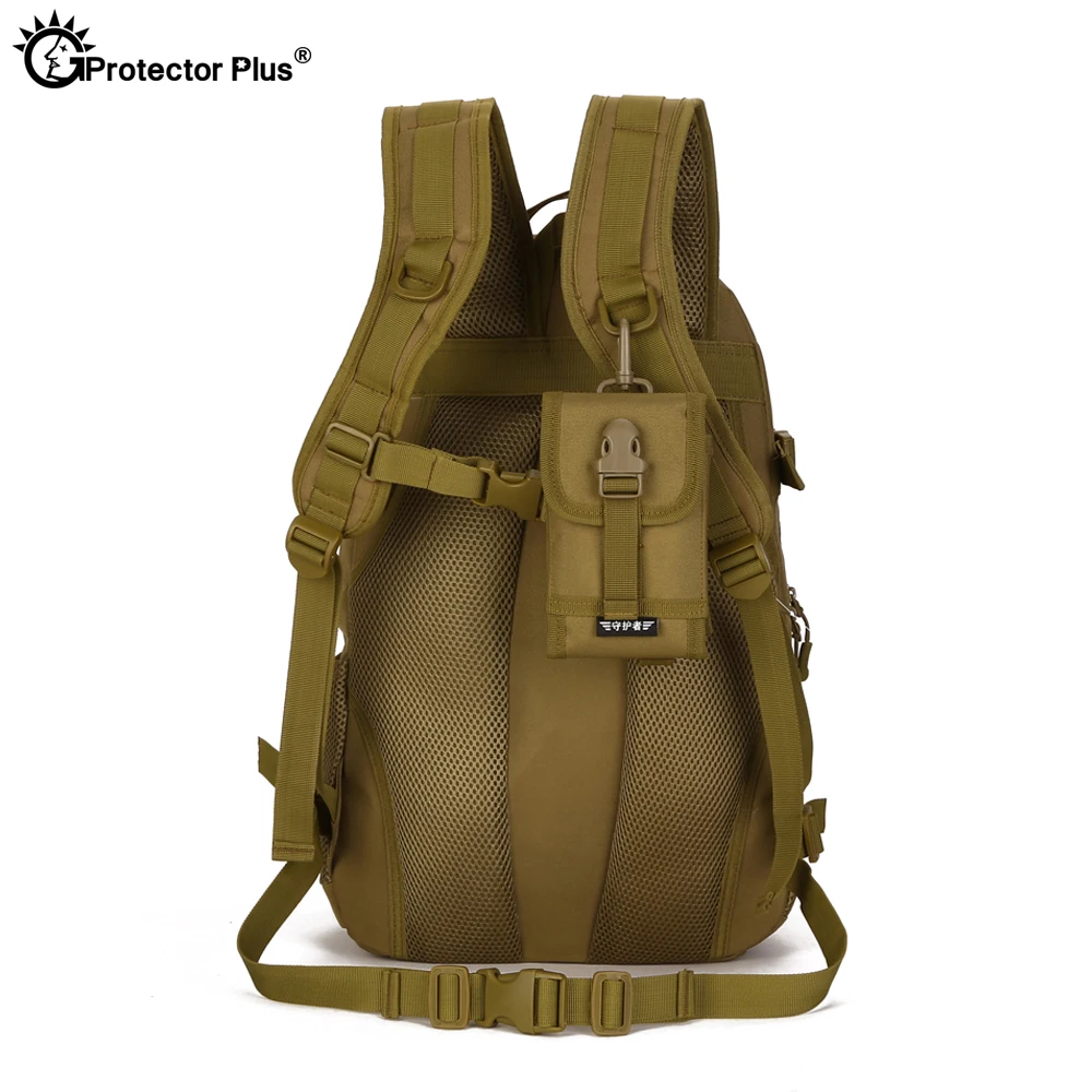 PROTECTOR PLUS 40L Tactical Backpack  Assault Pack Backpack Hunter Pockets Bag Waterproof CS CF Durable Airsoft Hunting