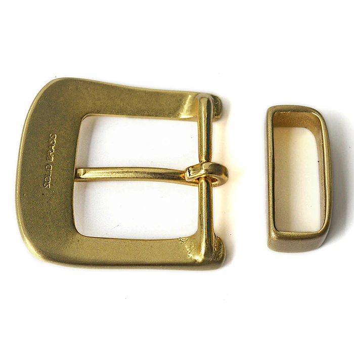 2 parts/set solid brass carve pattern beautiful metal women men DIY leather craft belt buckle set Cosplay For 3.8-3.9cm Wide bel