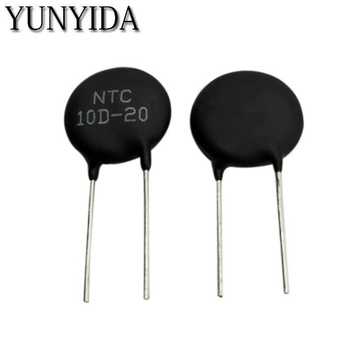 10 sztuk/partia rezystor termiczny NTC 10D-20