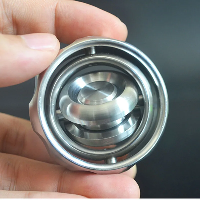 المعادن الدوران وحدة دوران بالأصابع لعبة الضغط الدورية التوازن التكنولوجيا السوداء