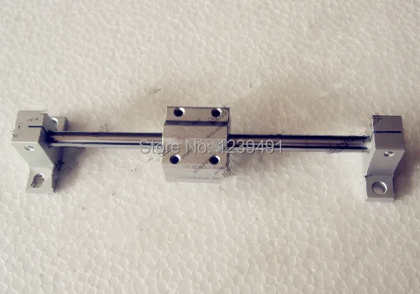 2pcs 10mm - 400mm + 4pcs SCS10UU linear block +  4pcs SK10 shaft support