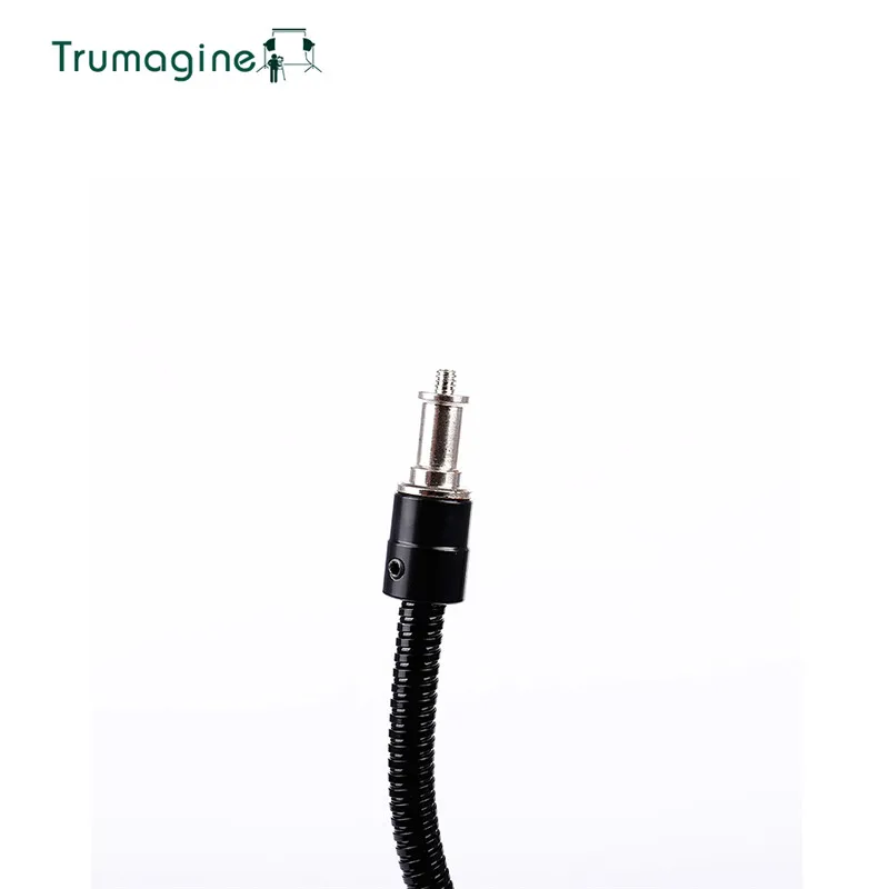 TRUMAGINE 1PC Photo Studio Accessories Lighting Stand Screw Head Pipe Double Black Magic iron High Quality