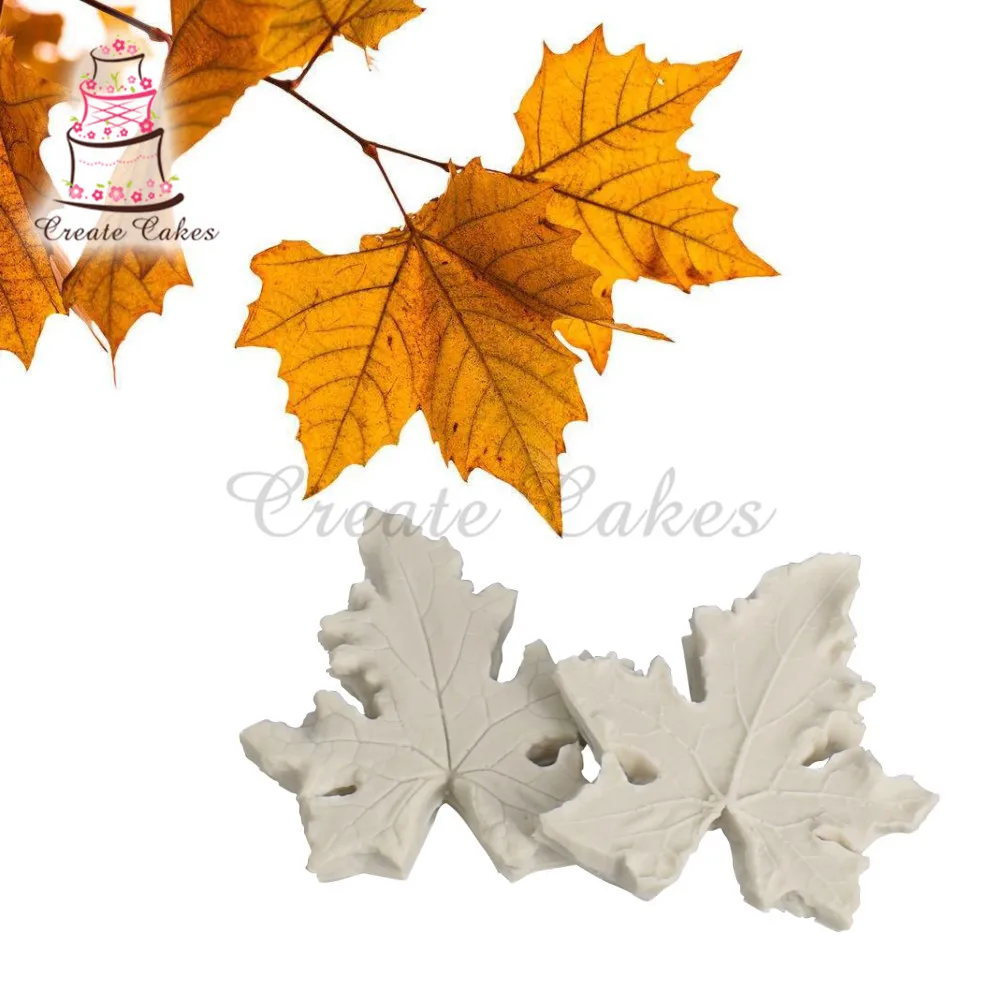 Parasol Leaf Mold for Peony Flower Decoration Stainess Steel Cutter Set Wedding Fondant Cake Sugarcraft Tool Bakeware