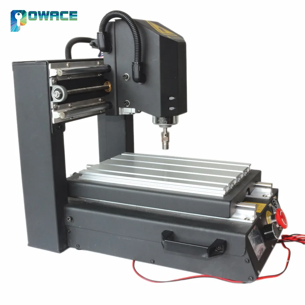 

【EU】3 Axis 2030 Desktop CNC Router Engraving Milling Machine With Emergency Stop 110V / 220V + 400W Spindle Motor