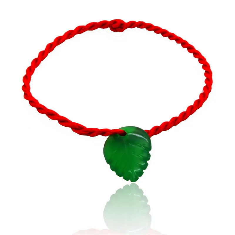 2 Pcs/lot Adjustable Handmade Red Rope Lucky Bracelets For Woman Men Charm Leather Bracelet Bangles Fashion Casual Jewelry