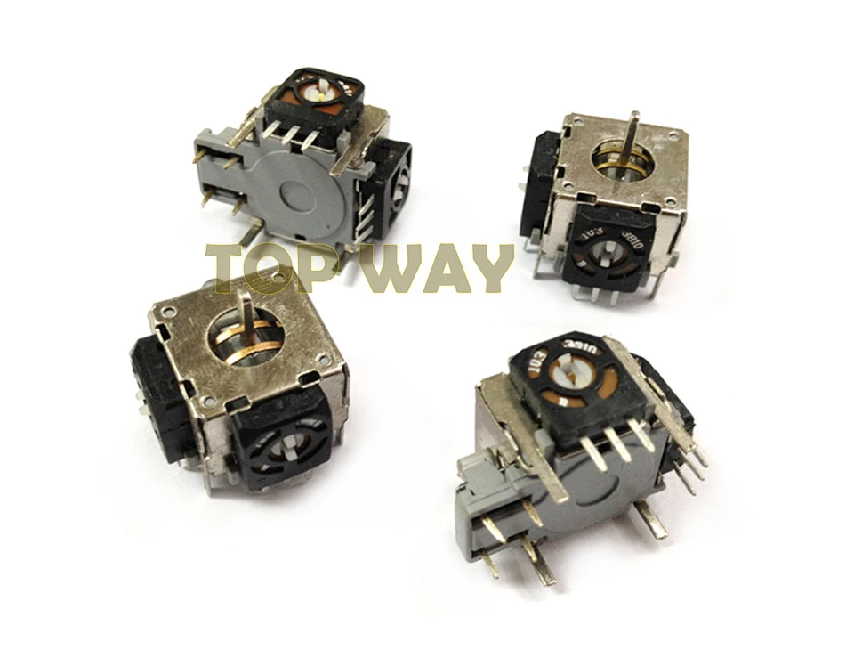 200sets 3D Analog Joystick 3D Rocker Joystick Cap Shell Mushroom Caps thumbstick cap small hole for PS2 Controller