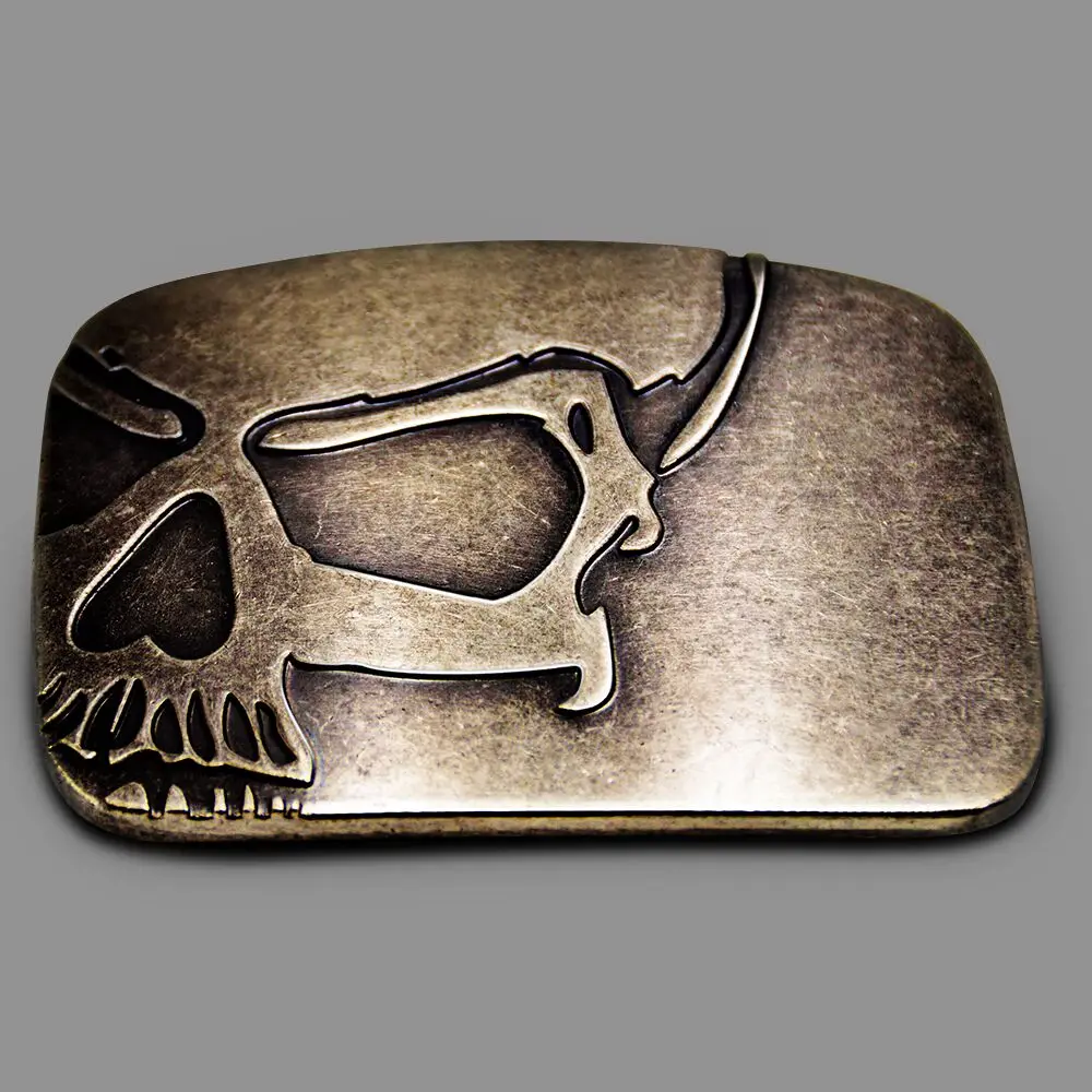 

WesBuck Brand Skull Big Metal Cowboy Cowgirl Belt Buckles