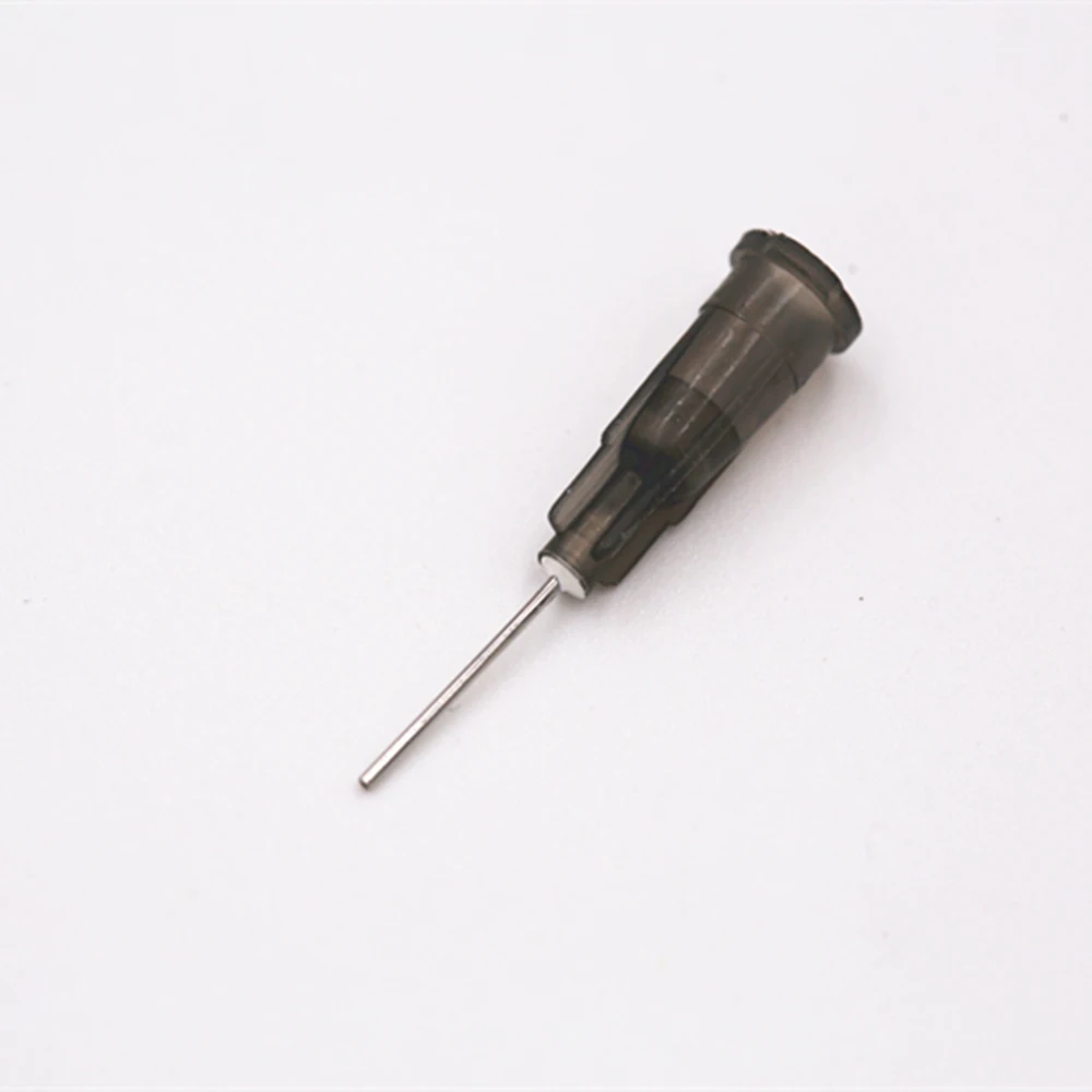 100pcs 22G Precision passivated S.S. Dispense Tip with PP Safetylok hub, 0.5