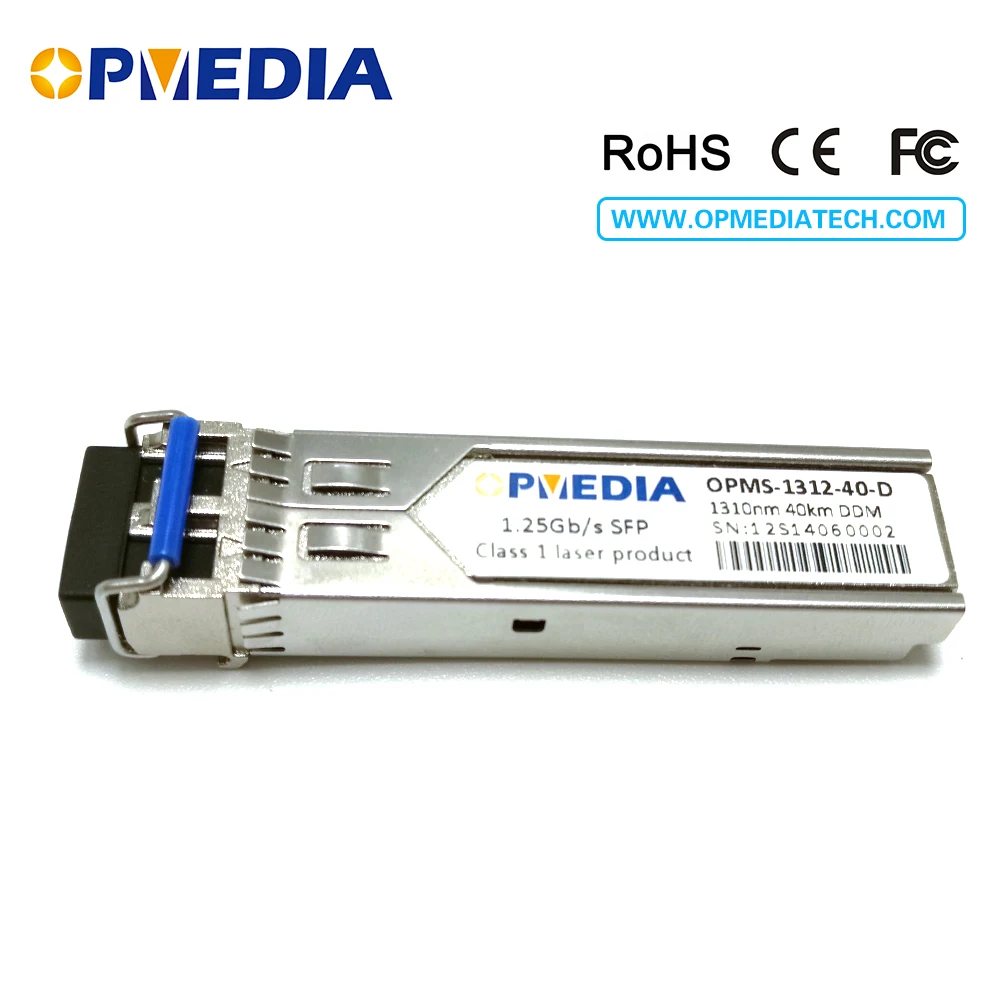 

Extrem Compatible 1000Base-LH,1.25G 1310nm 40km SFP trasceiver, SFP-GE-LH ,DDM,dual LC connector