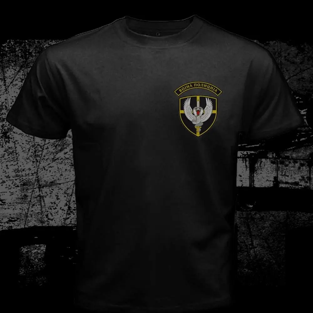 Cobra Serbia Special Forces Anti Terrorist Army Unit Black Men T-Shirt Fashion 2019 O-Neck Men Short-Sleeve Casual Tee Shirt