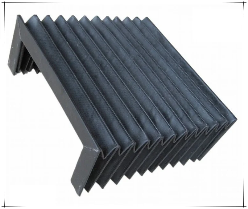 Protective accordion dust bellows, T12 model for cnc machine,600mmx75mmx400mm