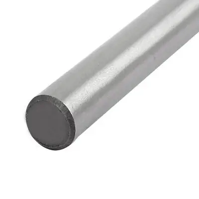 6,5mm de diámetro de perforación de 300mm de longitud, broca helicoidal de vástago redondo HSS, tono plateado, 2 uds.