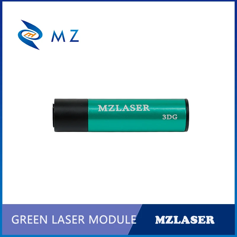 Modulo diodo laser punto verde con messa a fuoco regolabile industriale 520nm 5mw Vendita calda per varie applicazioni
